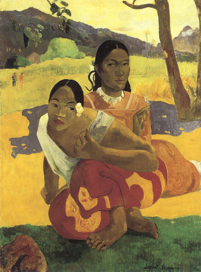 Paul Gauguin Painting - When Will You Marry by Paul Gauguin