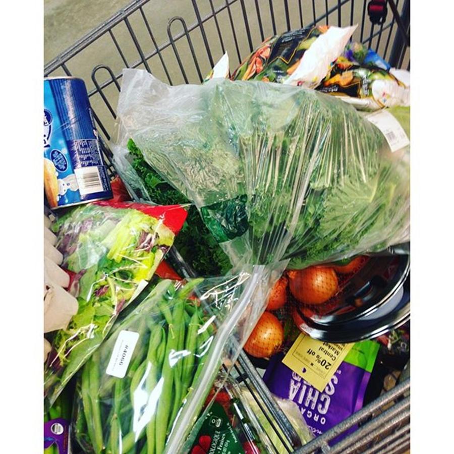 Shopping Photograph - When You Only Grocery Shop Once Every by Caitlin Johnson