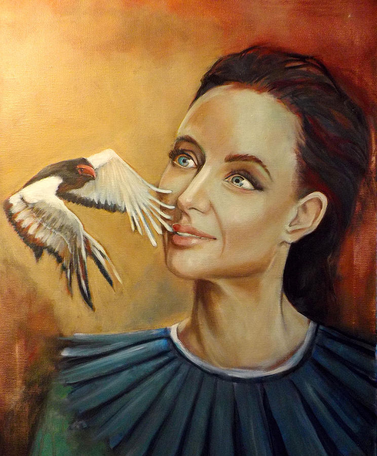 When you see a Bird Painting by Irena Mohr