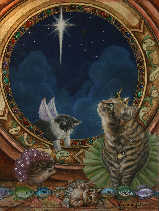 When You Wish Upon A Star Painting By Marguerite Anderson