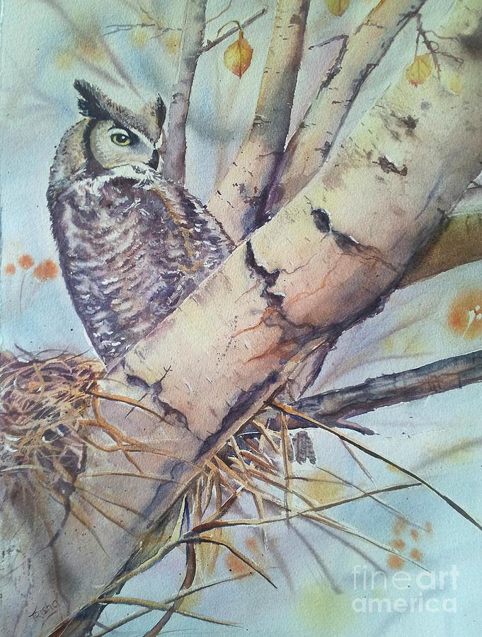 Nature Painting - Guardian by Patricia Pushaw
