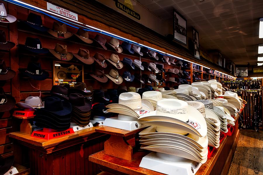Landmark Photograph - Where Cowboys Shop by Mountain Dreams