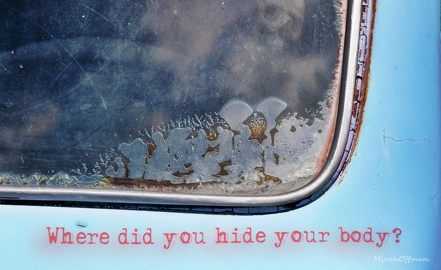Where did you hide your body Photograph by Micah Offman
