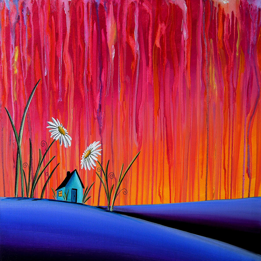 Flower Painting - Where Flowers Bloom by Cindy Thornton