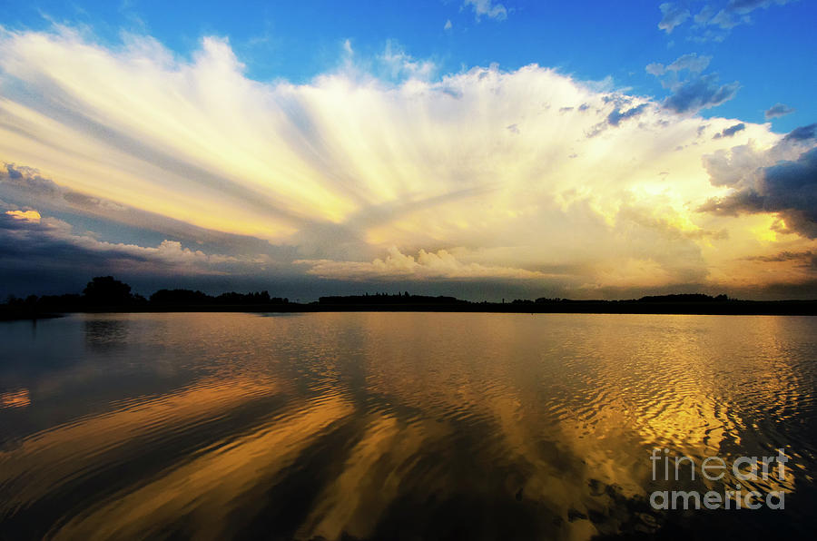 Where Heaven Meets The Earth  Photograph by Bob Christopher