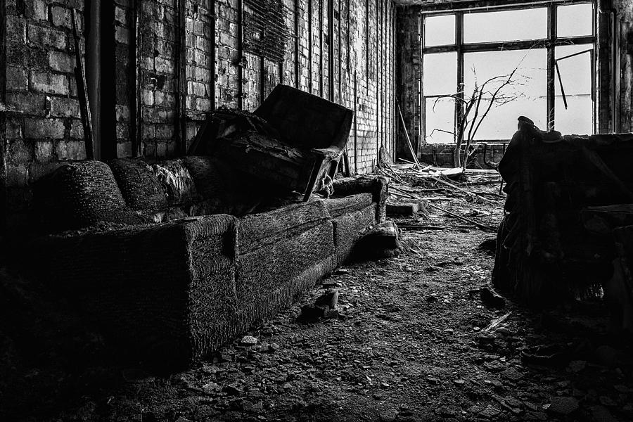 Where Sofas Come to Die Photograph by CJ Schmit