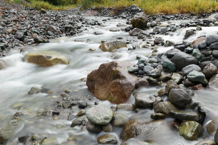 Where streams unite Photograph by Jeff Swan