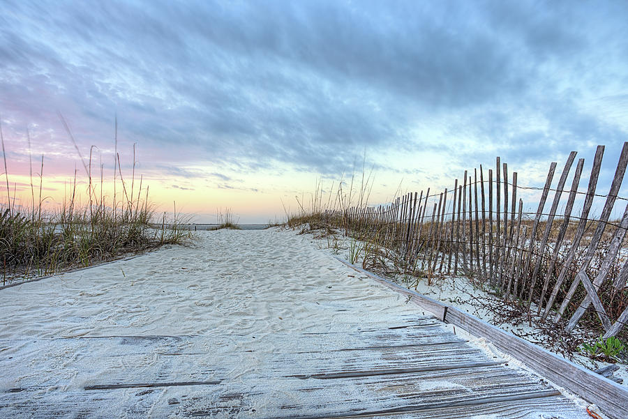 Where the Boardwalk Ends in South Walton Photograph by JC Findley