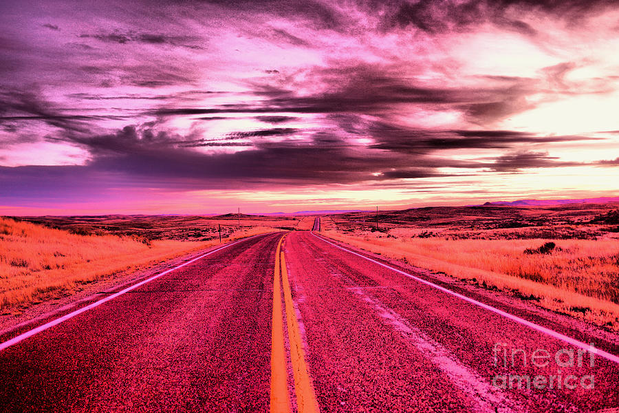 Where The Road Never Ends Photograph