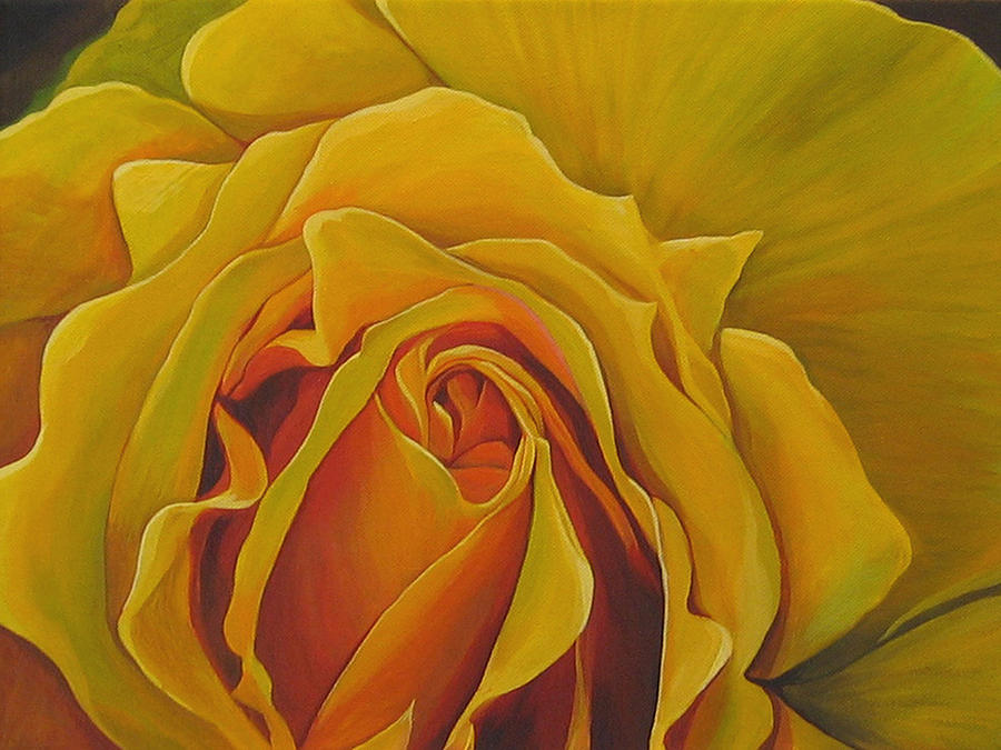 Where the Rose is Sown Painting by Hunter Jay