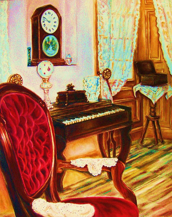 Where Time Stands Still Painting by Carole Spandau