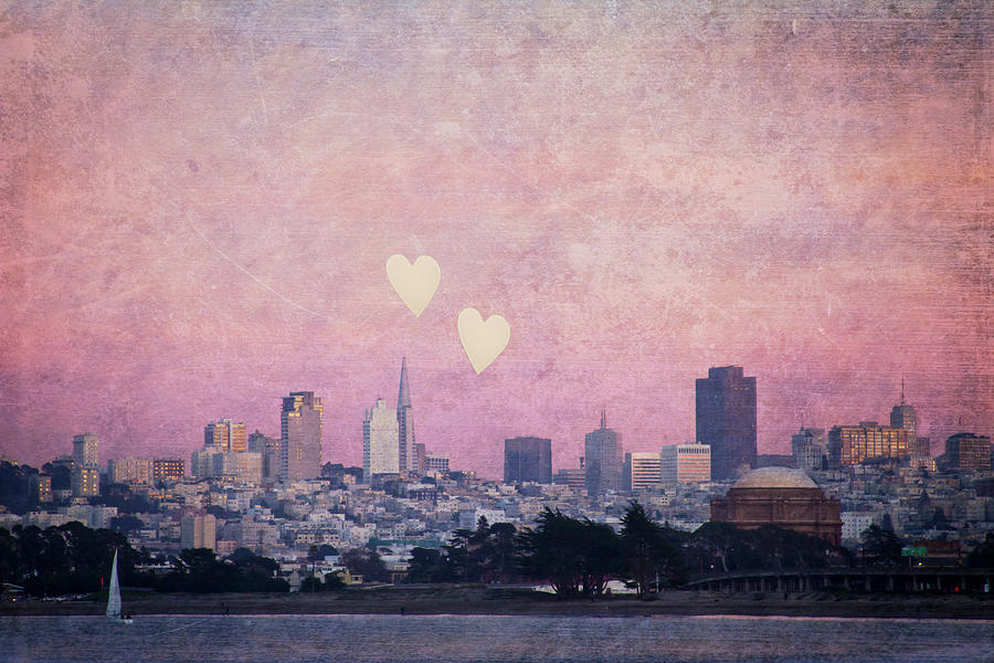 Where We Left Our Hearts - SF Photography Photograph by Melanie Alexandra Price