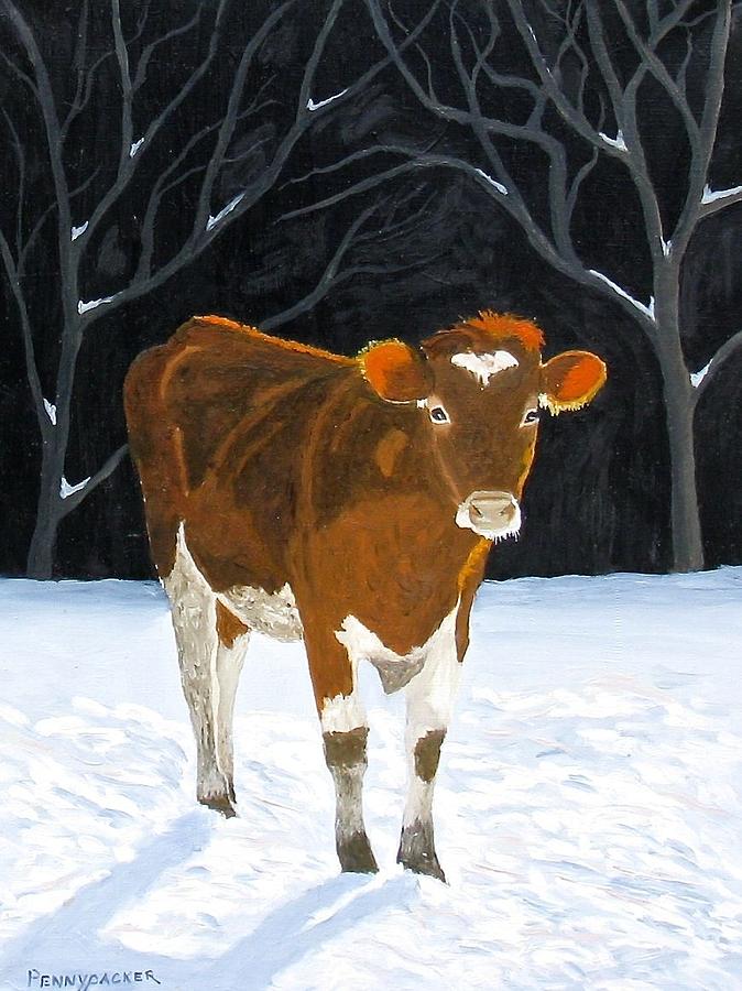 Wheres the Grass? Painting by Barb Pennypacker