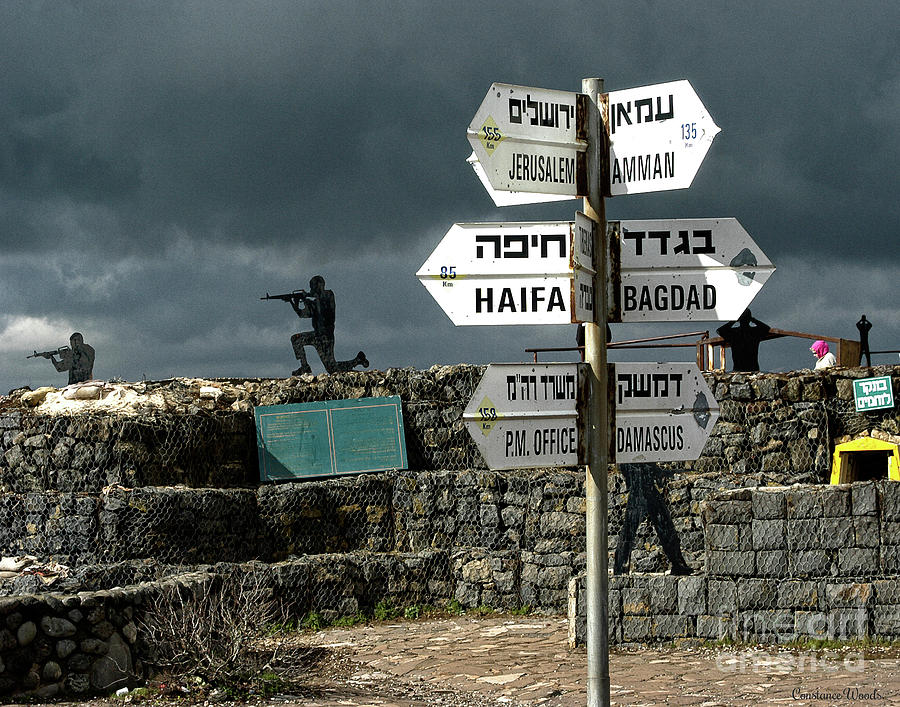 Which Way To Jerusalem Photograph by Constance Woods