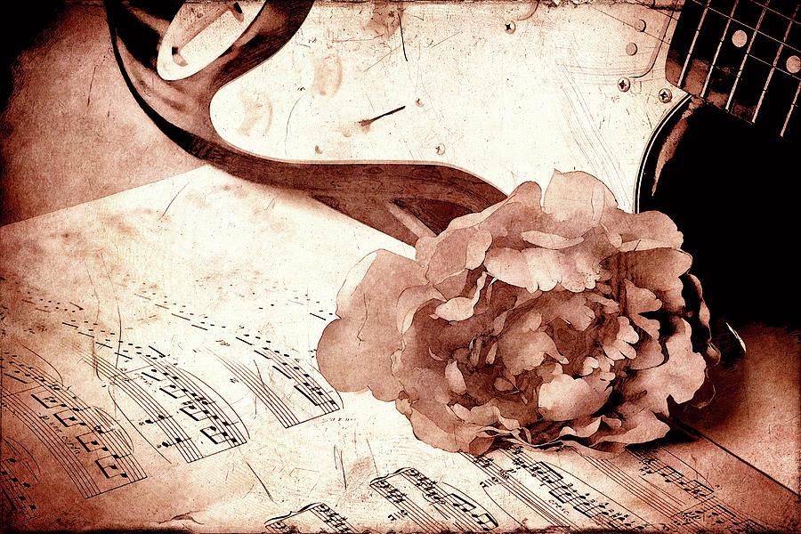 Music Photograph - While Music Lasts by Iryna Goodall