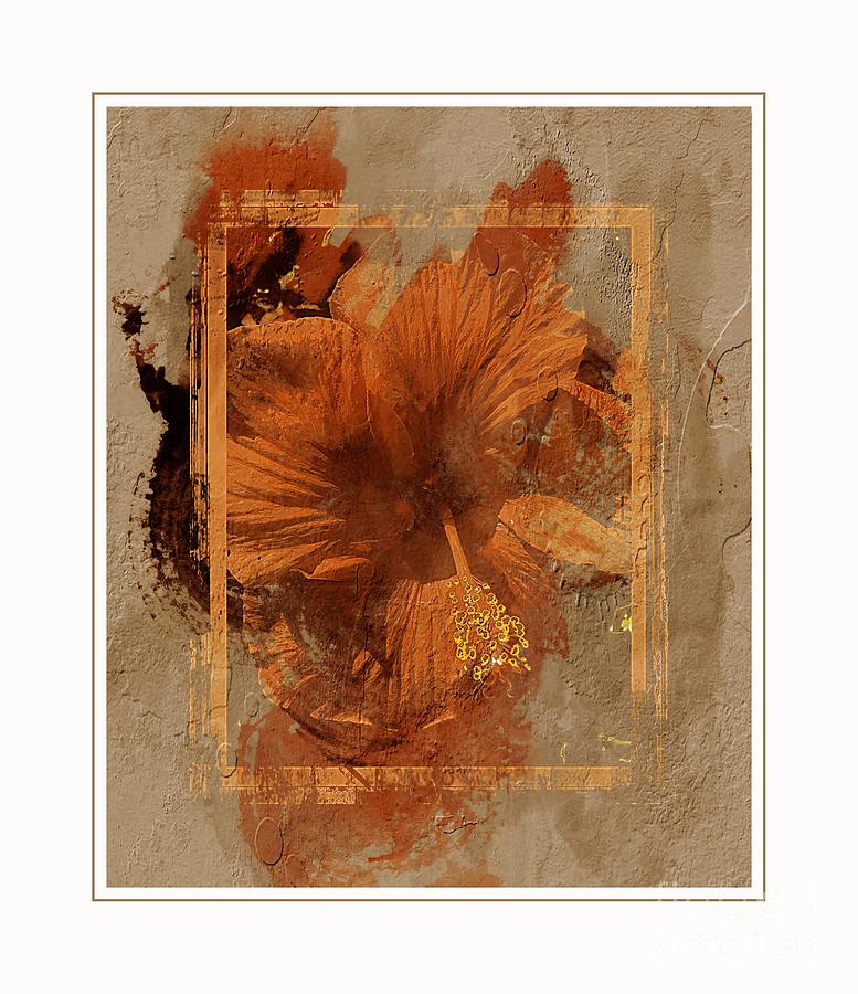 Whimsical Hibiscus Digital Art by Barbara A Griffin