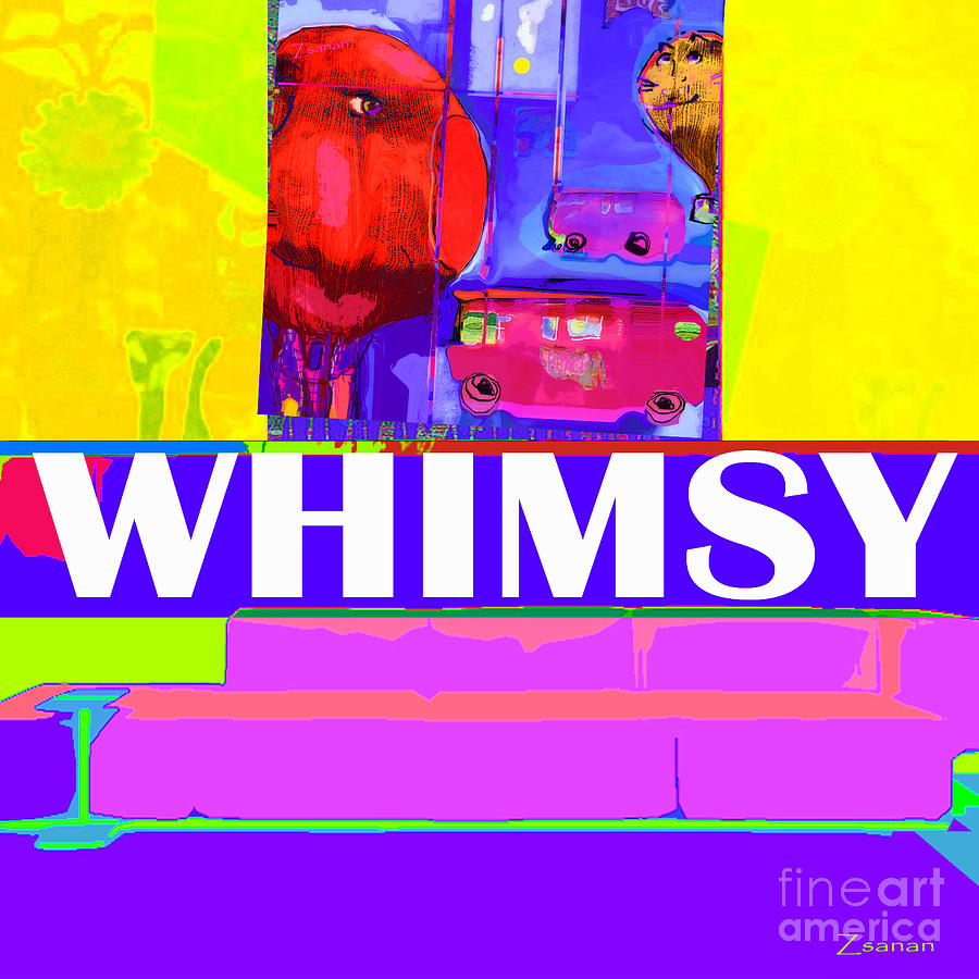 Whimsy Digital Art by Zsanan Studio