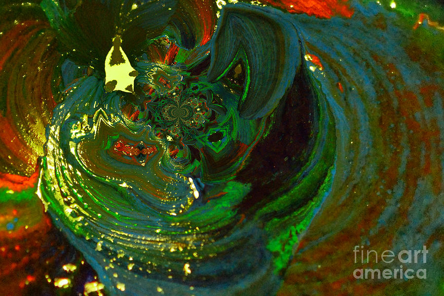 Whirl pools abstract Photograph by Jeff Swan