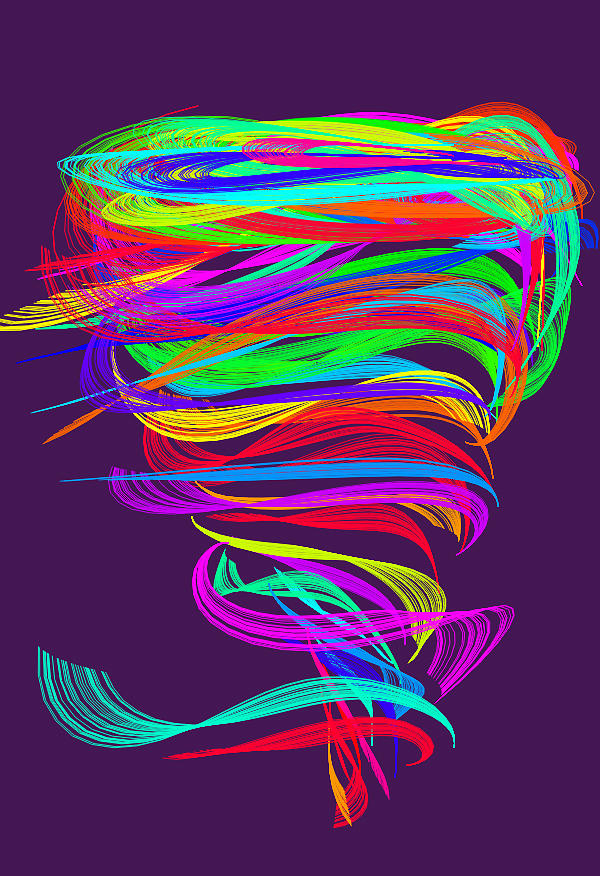 Whirling Colors Painting by Artsy Gypsy