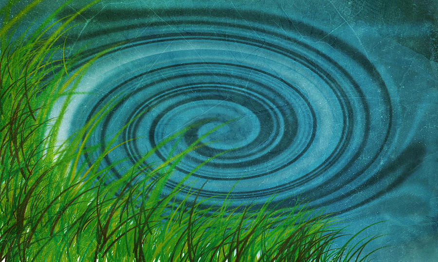 Whirlpool Digital Art by April Cook