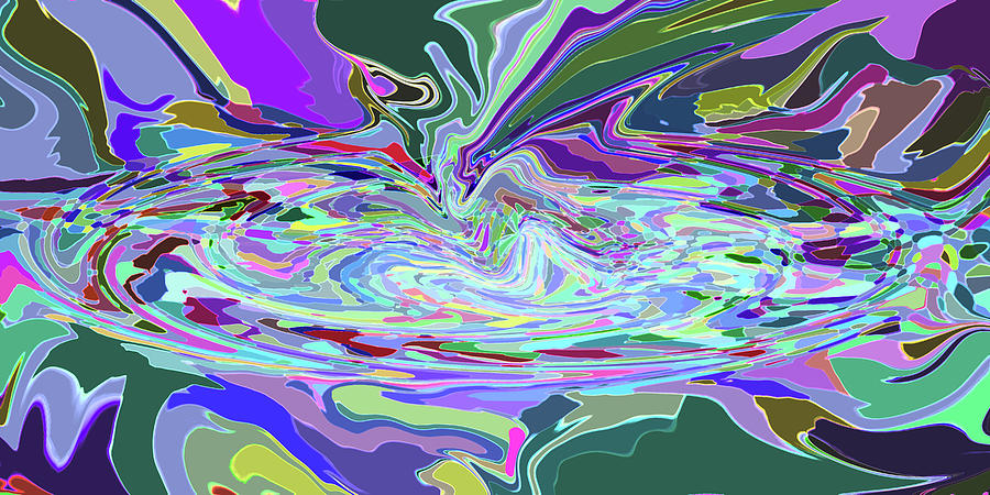 Whirlpool Digital Art by Gina Harrison