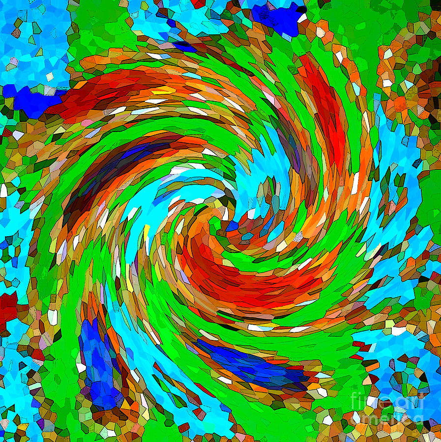 Whirlwind - Abstract Art Photograph by Carol Groenen