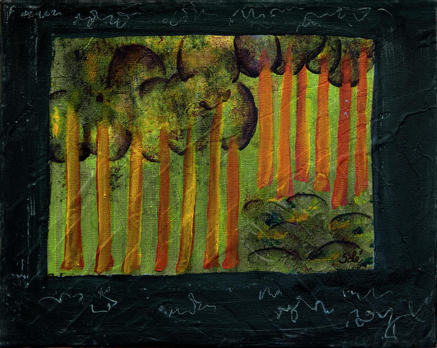 Whispering Forest Painting by Sole Avaria