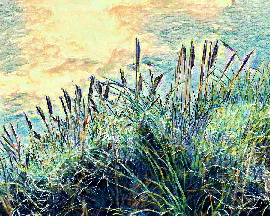Whispering Grass Digital Art by Pennie McCracken