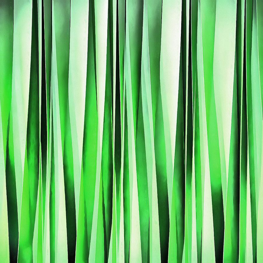 Whispering Green Grass Digital Art by Taiche Acrylic Art