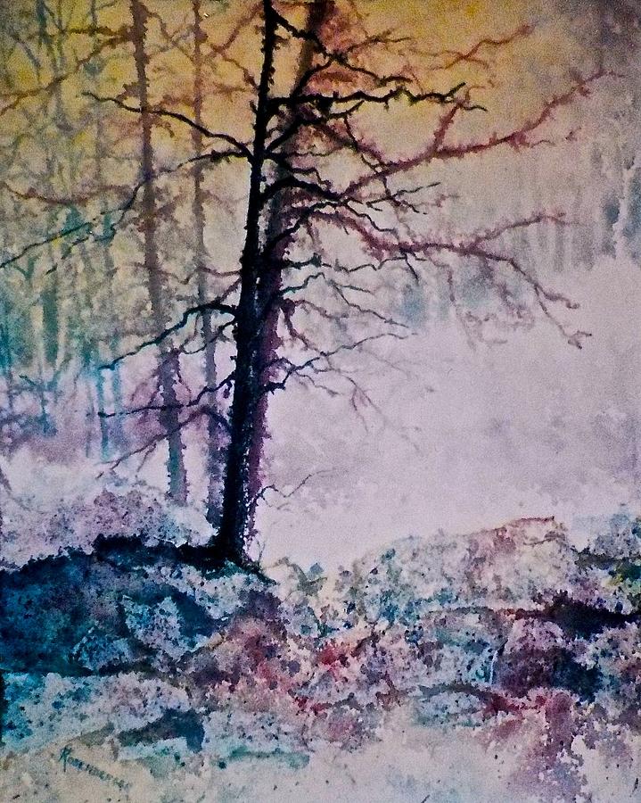 Whispers in the Fog Painting by Carolyn Rosenberger