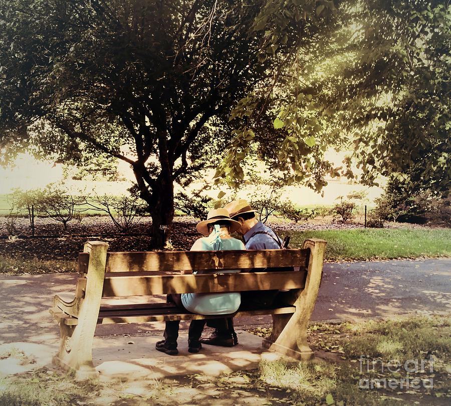 Whispers on the Bench Photograph by Onedayoneimage Photography