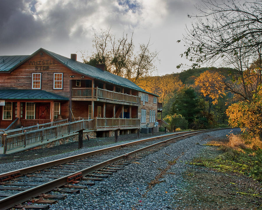 Whistle Stop - Old Patapsco Station Photograph by Mark Dodd