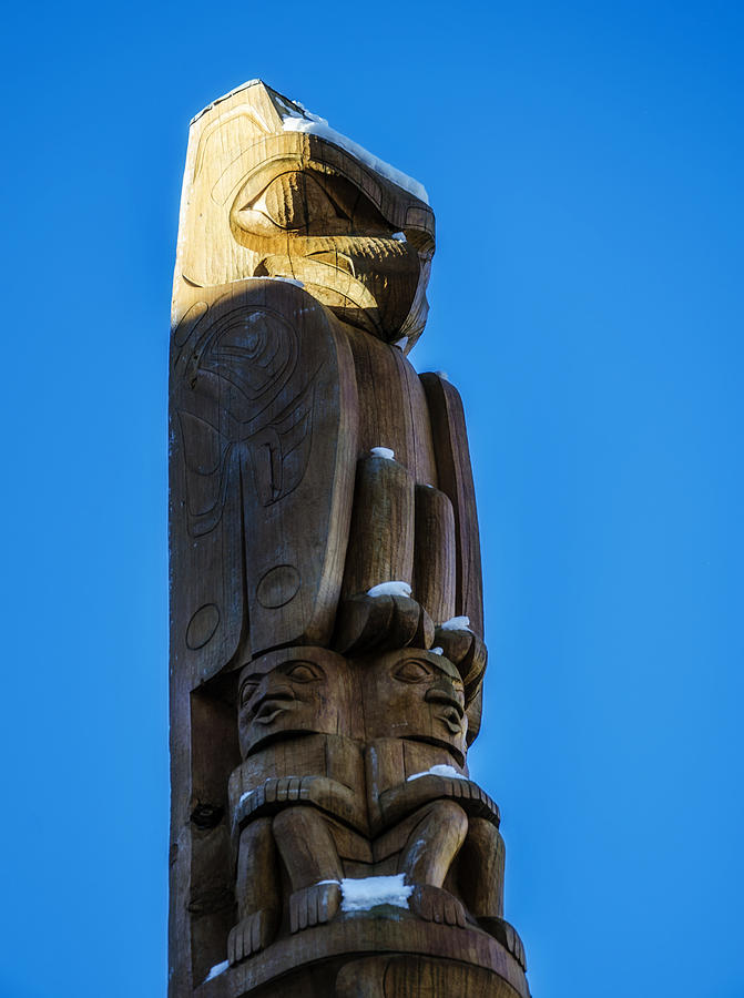 Whistler Totem Pole Photograph by Pelo Blanco Photo