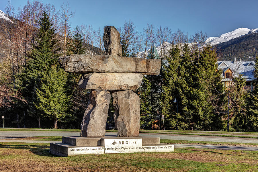 Whistler Village Inukshuk Photograph by Pierre Leclerc Photography