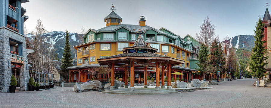 Whistler Village Meeting Place Photograph by Pierre Leclerc Photography