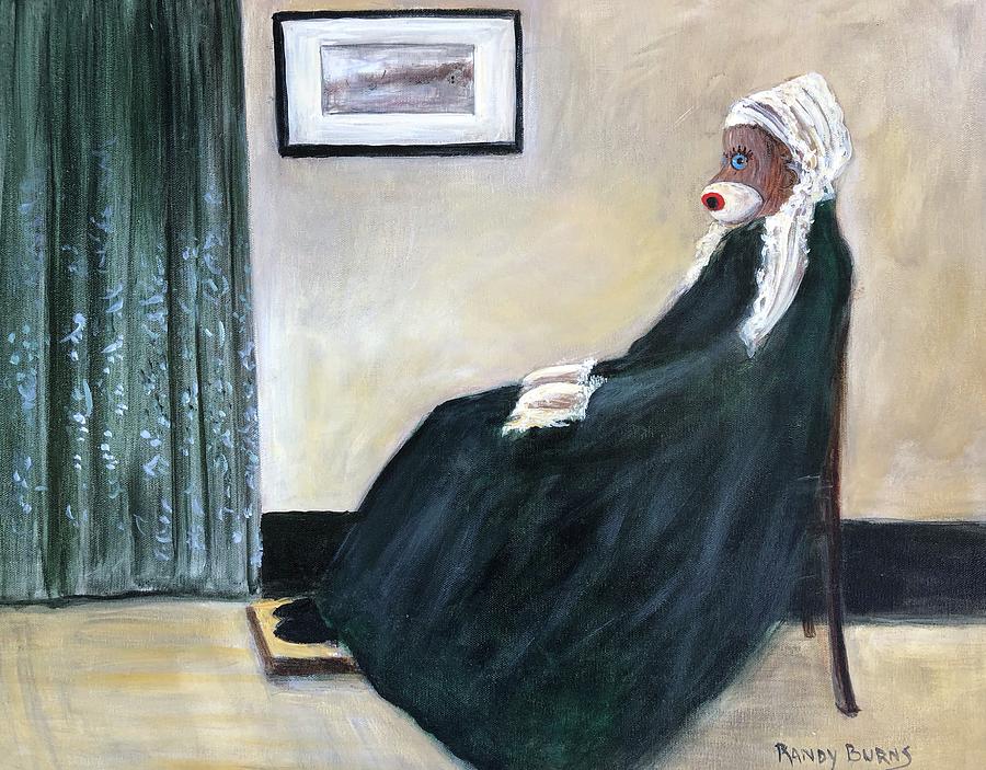 Whistlin Mother Painting by Rand Burns