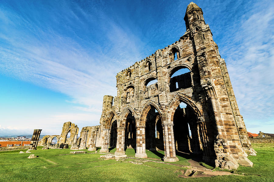 Whitby Abbey Photograph by Anthony Baatz