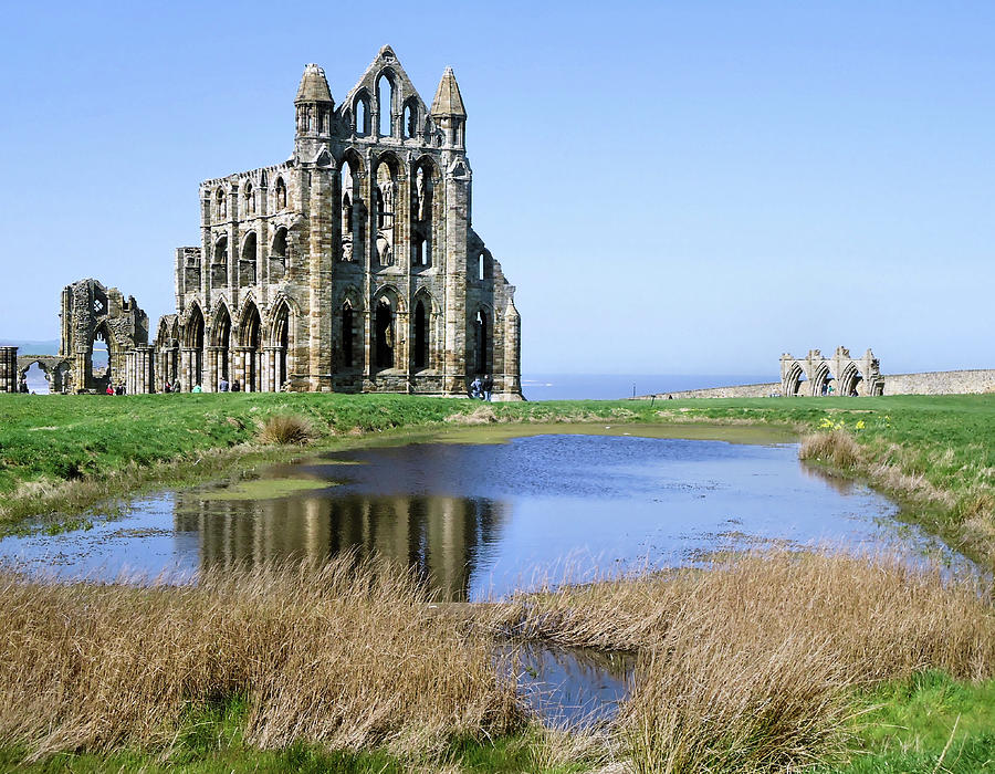 Whitby Abbey Photograph by Loretta S