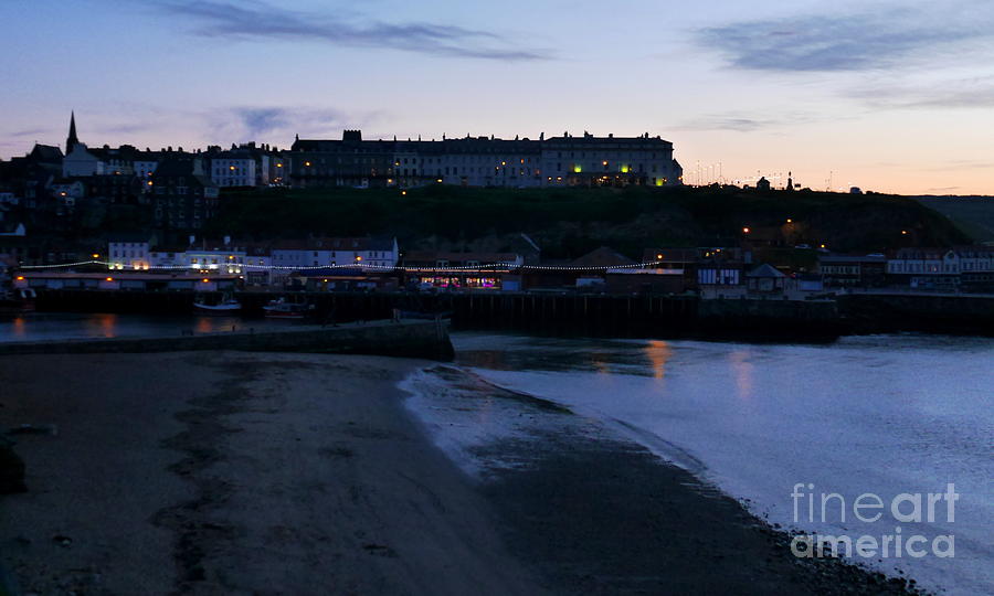 Whitby by Twilight Photograph by Lexa Harpell