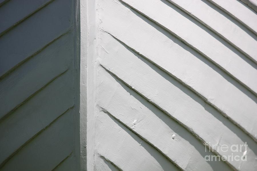 Boat Photograph - White Boat Abstract by Carol Groenen