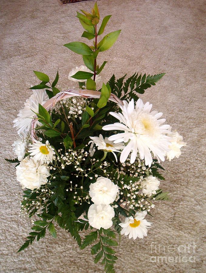White Bouquet Photograph by Charles Robinson