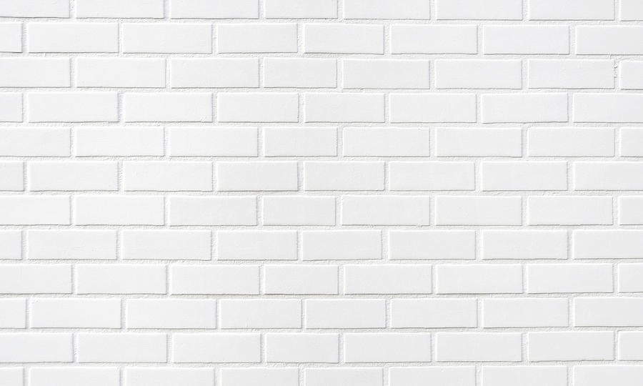 White Brick Zoom Background