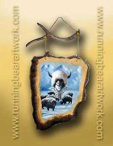 Western Painting - White Buffalo Medicine by Michael Meissner Western Painting - White Buffalo Medicine by Michael Meissner