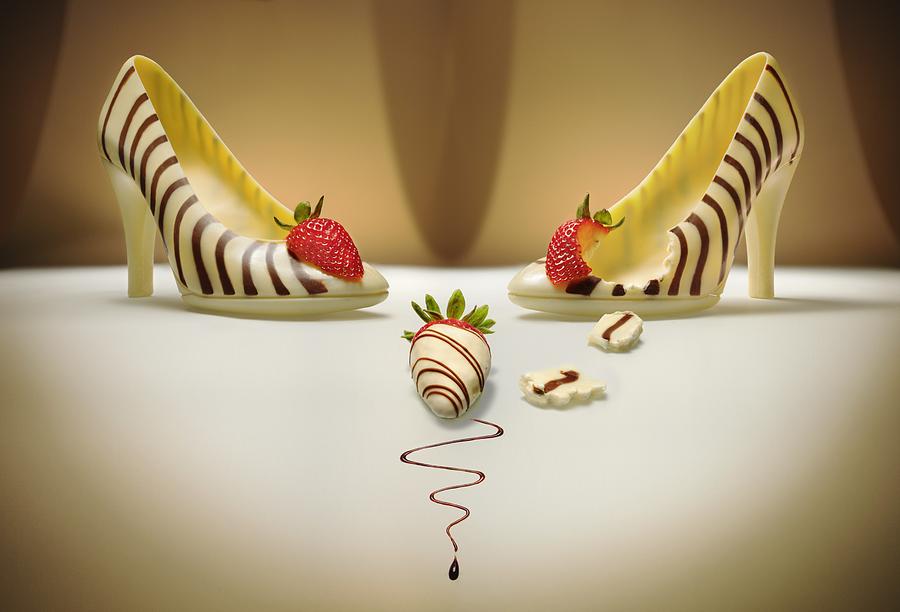 White Chocolate High Heels Photograph by Dario Impini