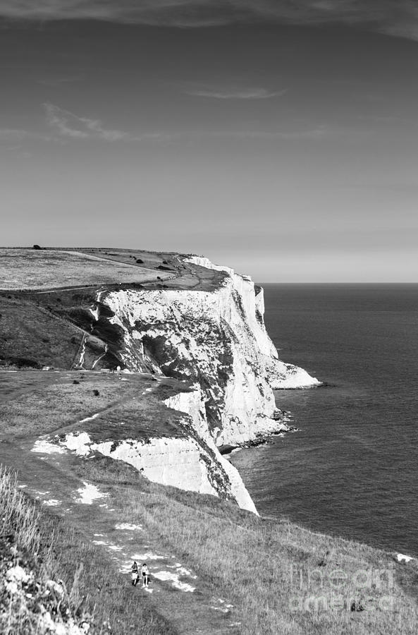 White Cliffs of Dover 1 Photograph by Ian Dagnall