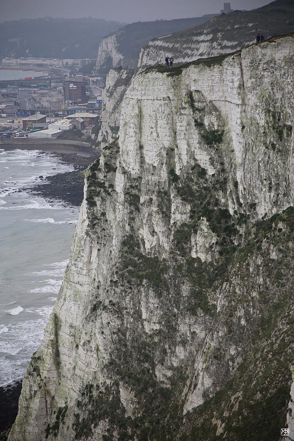 White Cliffs of Dover Photograph by John Meader