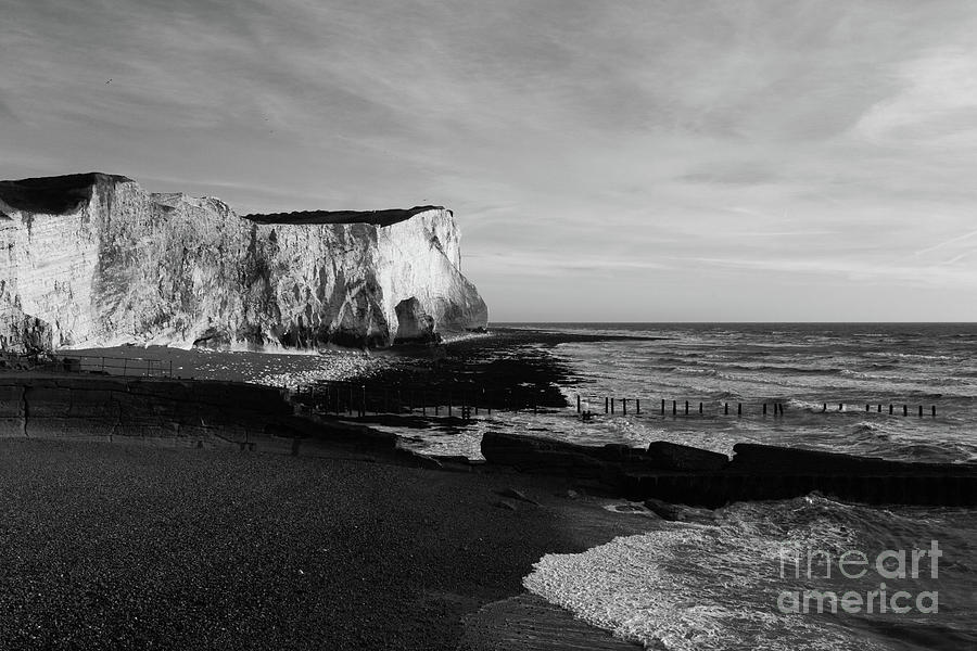White Cliffs of England at Seaford Head Photograph by James Brunker
