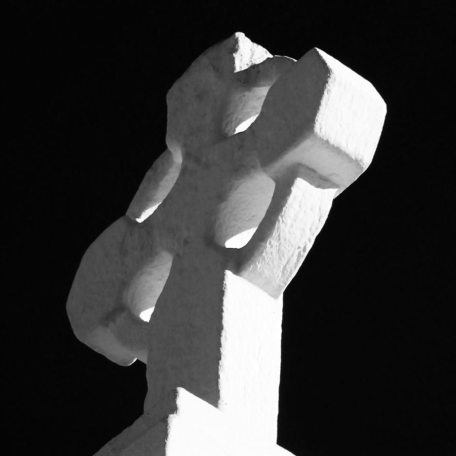 White Cross Photograph by Tony Grider