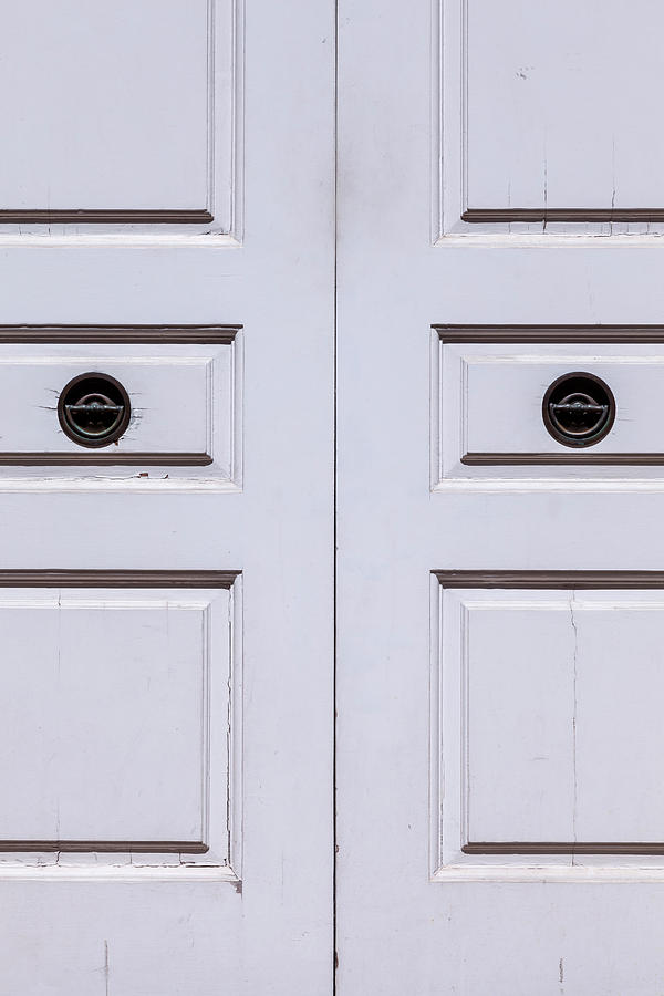 White Doors Photograph by Robert Ullmann