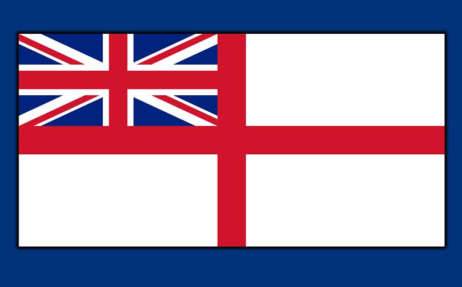 royal navy blue ensign